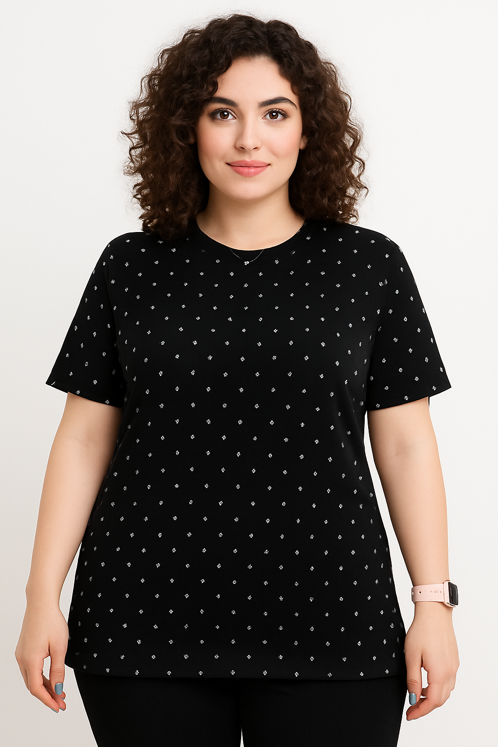 تیشرت قواره دار قلبی