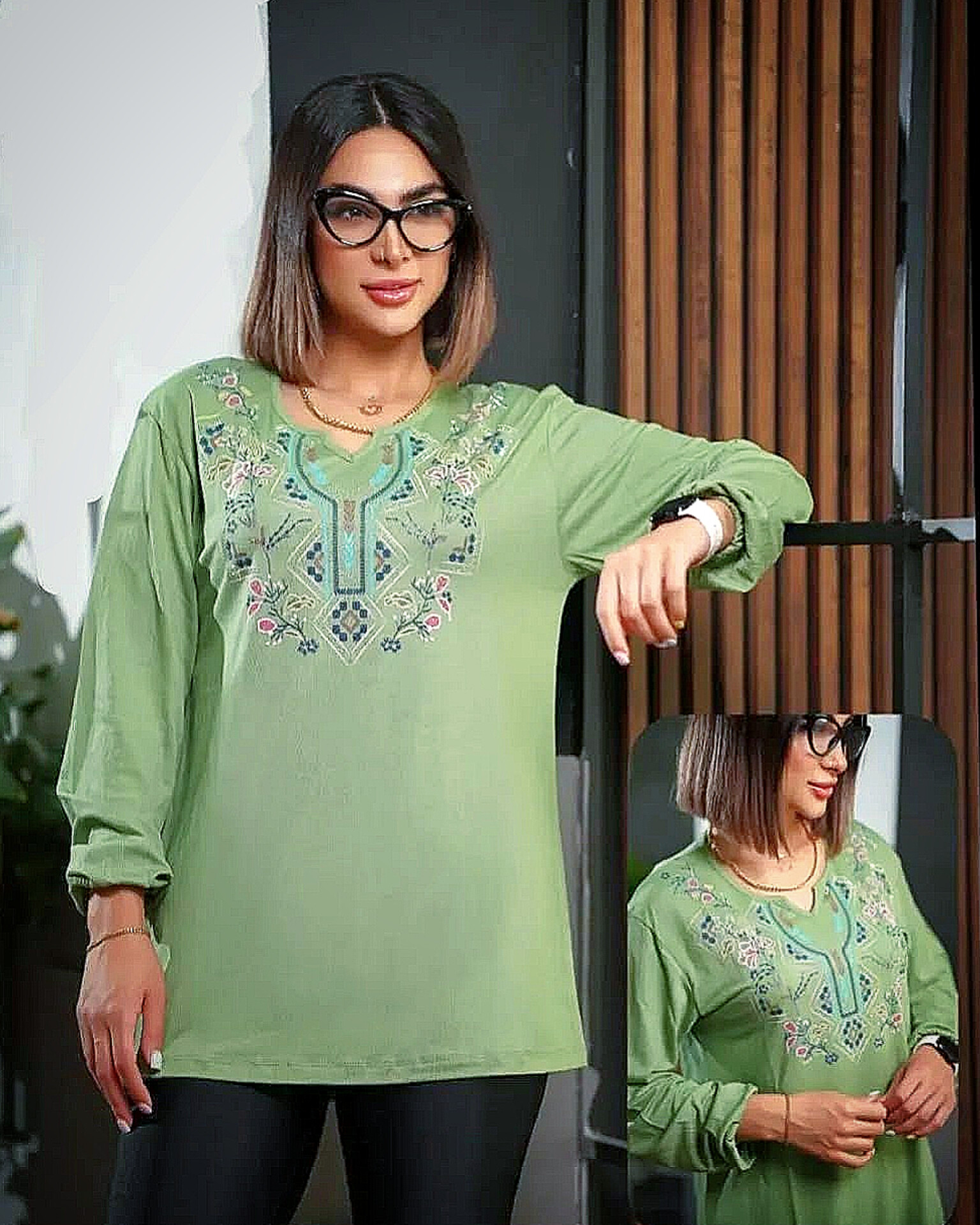 بلوز رامیلا فری سایز ۴۰ تا ۴۶