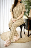 تیشرت شلوار زنانه طرح گوچی