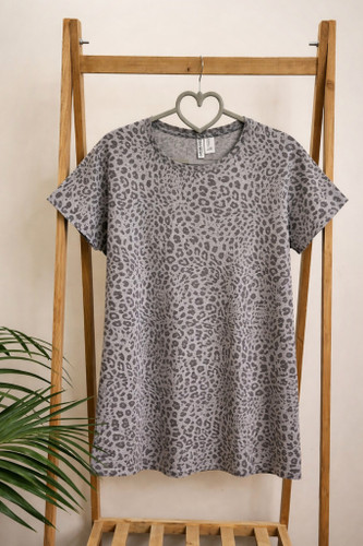 تیشرت پلنگی زنانه 2xl