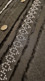 شومیز مانتویی زنانه طرح ژاکارد